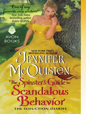 cover image of The Spinster's Guide to Scandalous Behavior